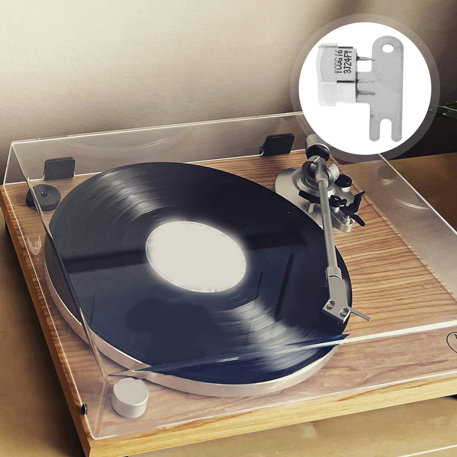 Cassette Tape Head - อุปกรณ์เสริมสำหรับเครื่องเล่นเทปคาสเซ็ต 4 ชิ้น ชิ้นส่วนโลหะสำหรับเครื่องบันทึกเสียงสเตอริโอ