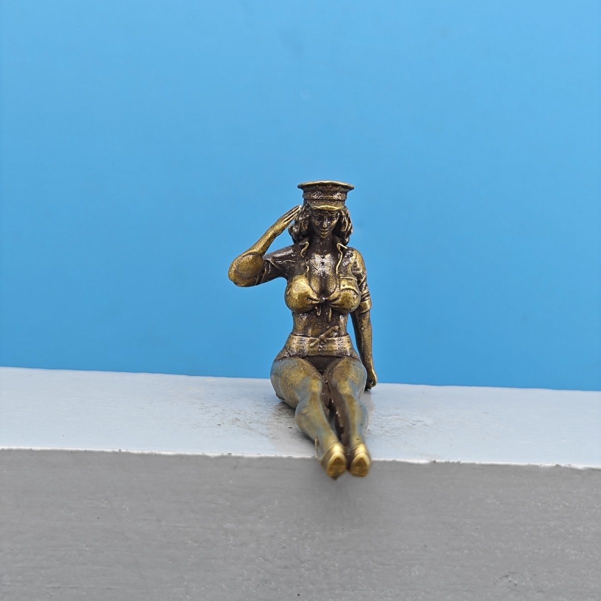 รูปปั้นเด็กผู้หญิงทองเหลืองขนา - Vintage Collectible Cars บทวิจารณ์และราคา