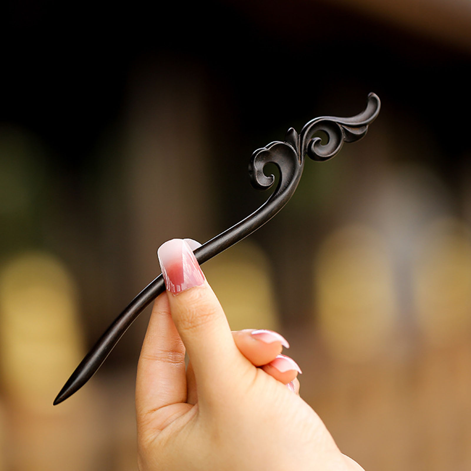 สไตล์จีนผม Minimalist ไม้จันทน - Vintage Jewelry Collection บทวิจารณ์และราคา