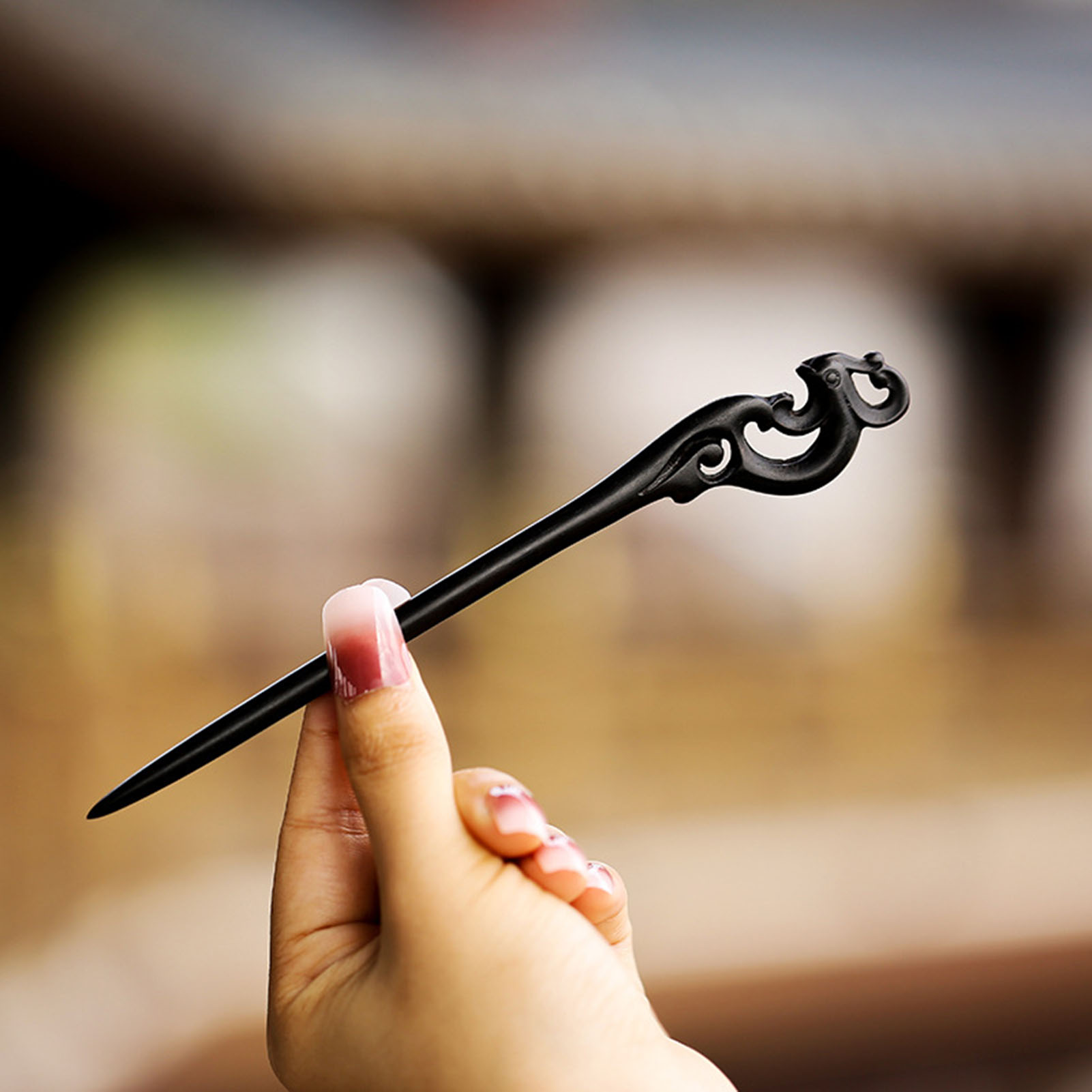 สไตล์จีนผม Minimalist ไม้จันทน - Vintage Jewelry Collection บทวิจารณ์และราคา