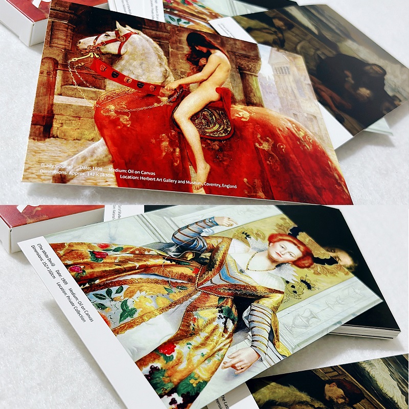 ชุดโปสการ์ดภาพวาดสีน้ำมันของจอ - Collectible Vintage Greeting Cards บทวิจารณ์และราคา