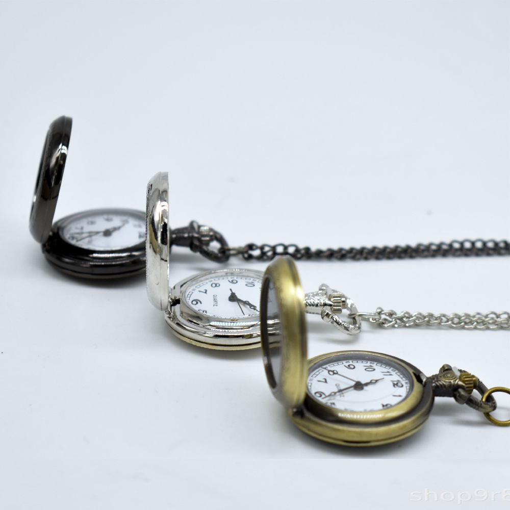 สร้อยคอจี้นาฬิกาพกโลหะวินเทจแบ - Vintage Jewelry Collection บทวิจารณ์และราคา