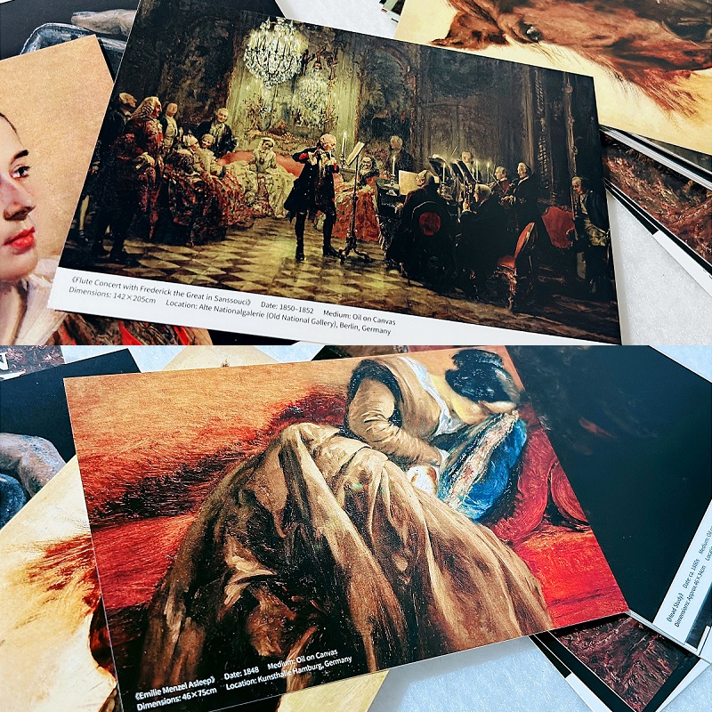 ชุดโปสการ์ดภาพวาดสีน้ำมันอโดล์ - Collectible Vintage Greeting Cards บทวิจารณ์และราคา