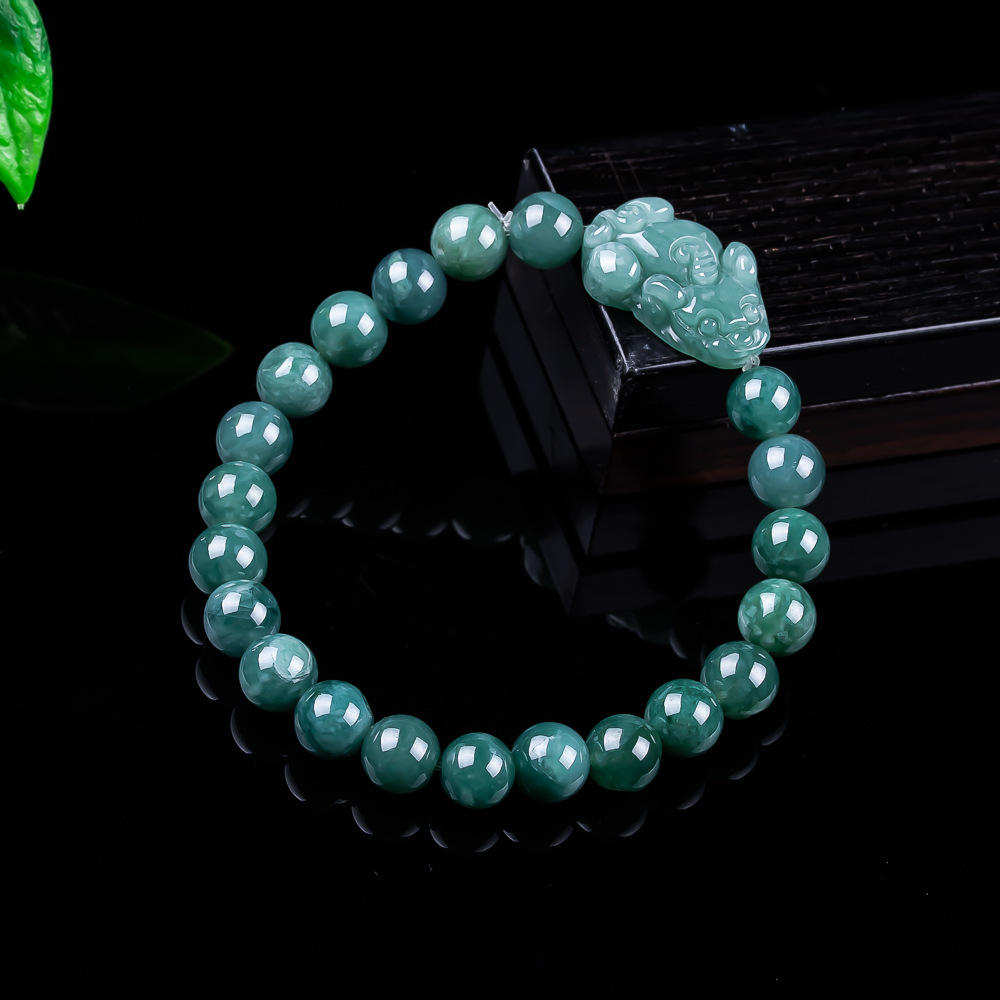 หยกพม่าธรรมชาติ กำไลข้อมือปี่เ - Vintage Jewelry Collection บทวิจารณ์และราคา