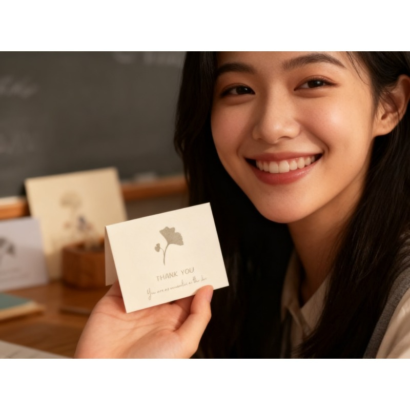 ชุดการ์ดอวยพรลายใบไม้สไตล์วินเ - Collectible Vintage Greeting Cards บทวิจารณ์และราคา