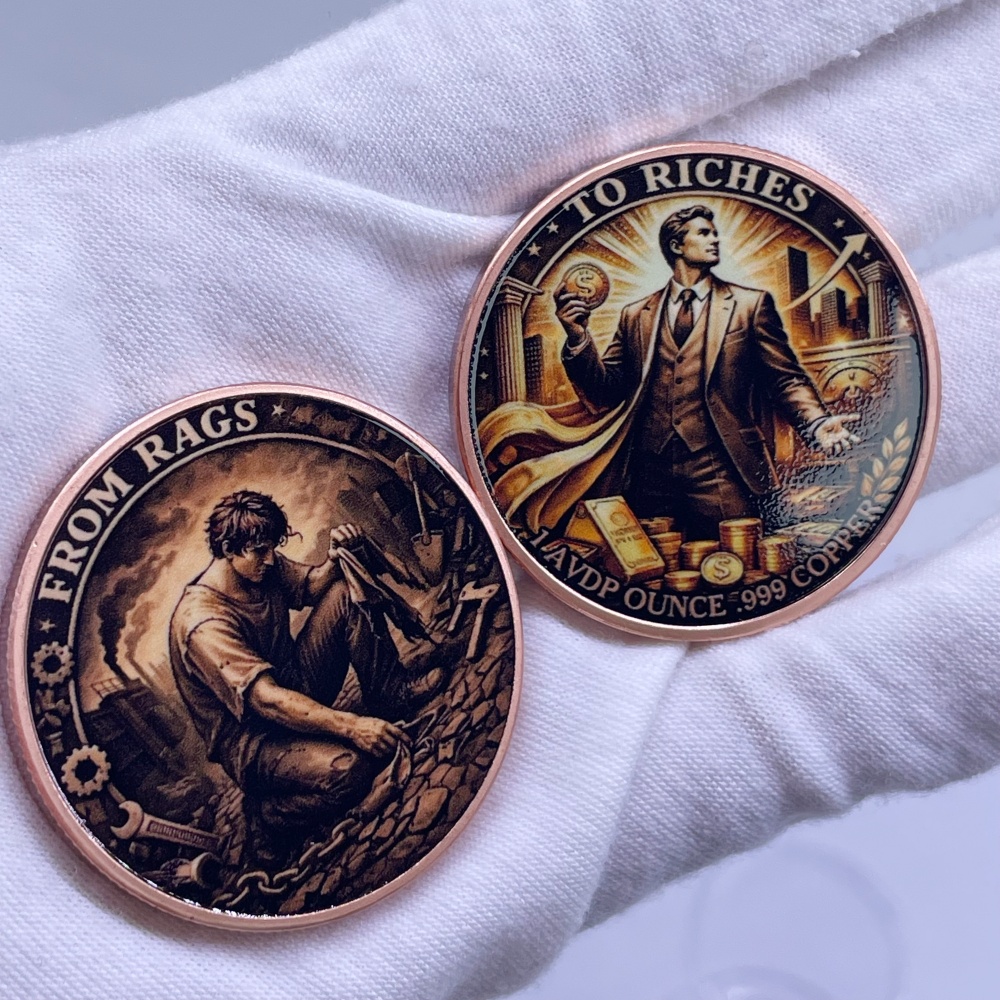 เหรียญทองแดงแท้ 99.9% น้ำหนัก  - Vintage Collectible Coins บทวิจารณ์และราคา
