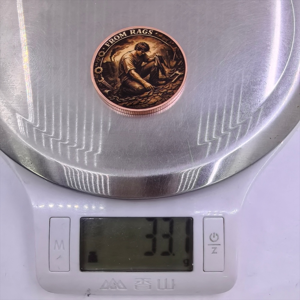 เหรียญทองแดงแท้ 99.9% น้ำหนัก  - Vintage Collectible Coins บทวิจารณ์และราคา