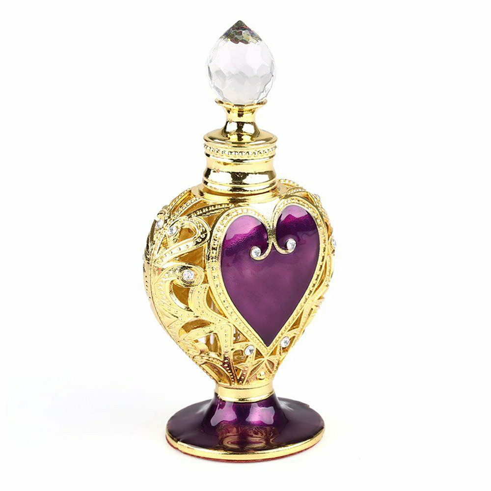 ขวดน้ำหอมคริสตัลหรูหรา รูปทรงม - Vintage Collectible Perfume Bottles บทวิจารณ์และราคา
