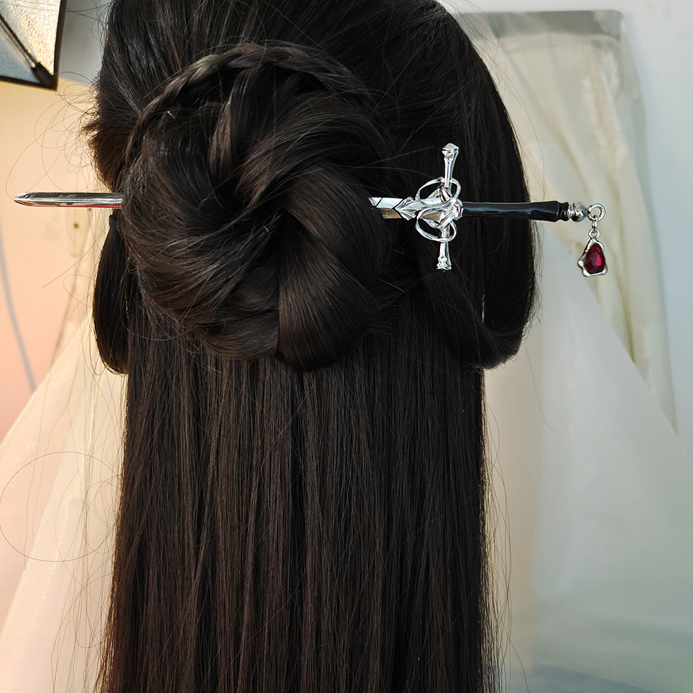 ปิ่นปักผมรูปดาบจีนโบราณ วัสดุโ - Vintage Jewelry Collection บทวิจารณ์และราคา