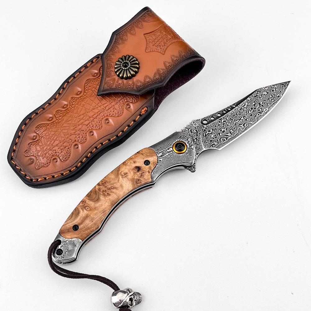 มีดพับลายดามัสกัส ความแข็งสูง  - Collectible Vintage Tools บทวิจารณ์และราคา