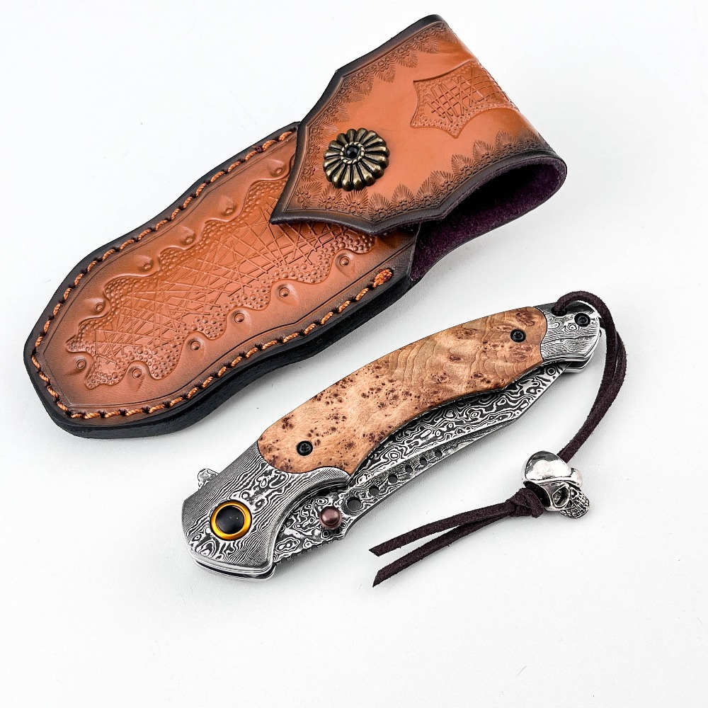 มีดพับลายดามัสกัส ความแข็งสูง  - Collectible Vintage Tools บทวิจารณ์และราคา