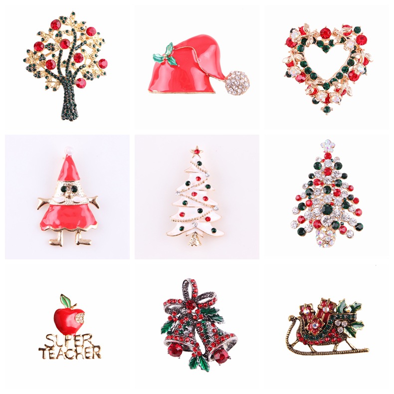 คอลเลกชันเข็มกลัดคริสต์มาสประด - Vintage Collectible Santa บทวิจารณ์และราคา