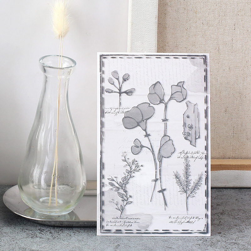 ชุดโปสการ์ดลายพืชหมุนวน 30 ชิ้ - Collectible Vintage Greeting Cards บทวิจารณ์และราคา