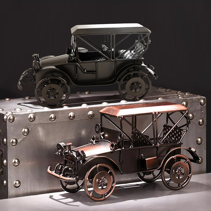 โมเดลรถโบราณสไตล์ยุโรป วัสดุโล - Vintage Collectible Cars บทวิจารณ์และราคา