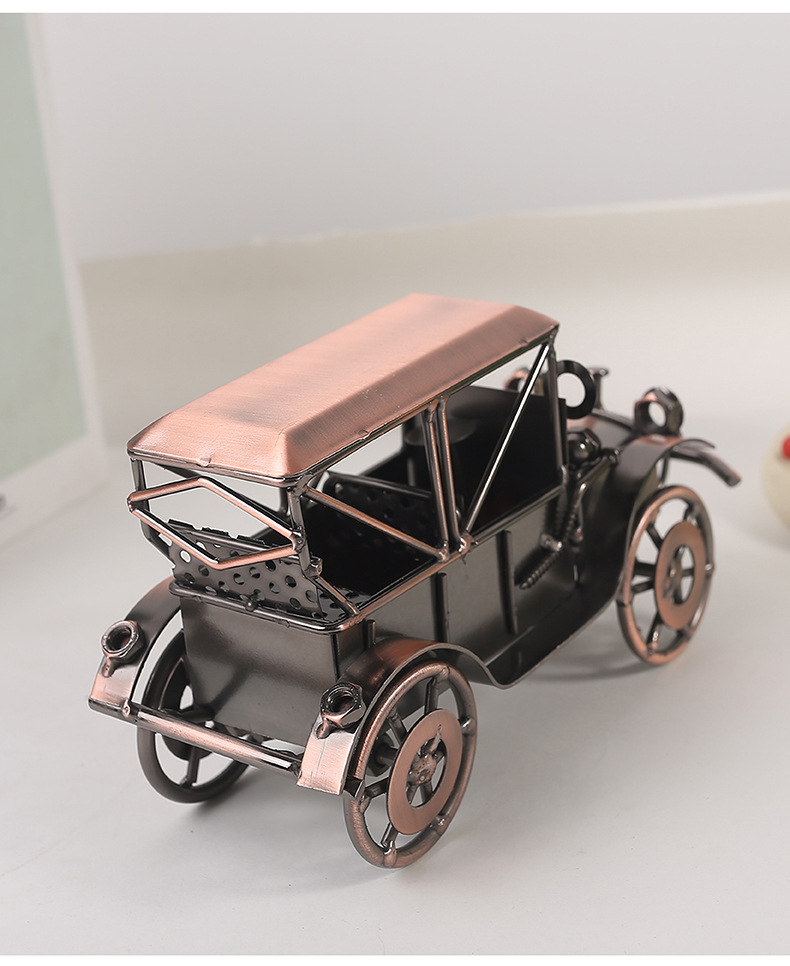 โมเดลรถโบราณสไตล์ยุโรป วัสดุโล - Vintage Collectible Cars บทวิจารณ์และราคา