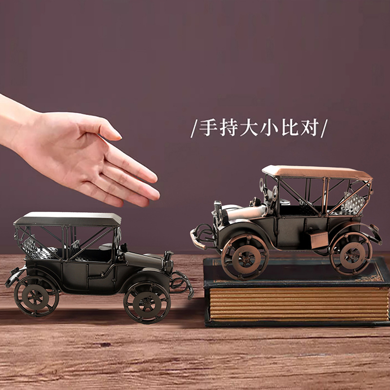 โมเดลรถโบราณสไตล์ยุโรป วัสดุโล - Vintage Collectible Cars บทวิจารณ์และราคา