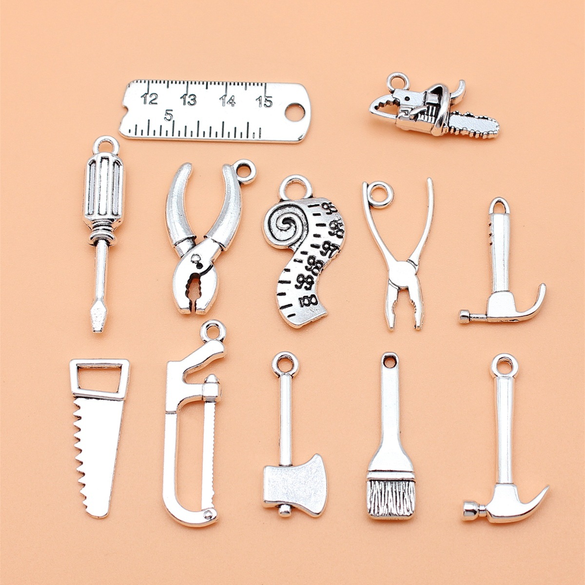 12 ชิ้นสีเงินโบราณเครื่องมือแป - Collectible Vintage Tools บทวิจารณ์และราคา